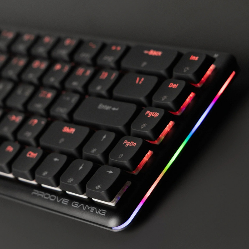 Бездротова клавіатура Proove Gaming AFK (Ukraine Layout) (black)