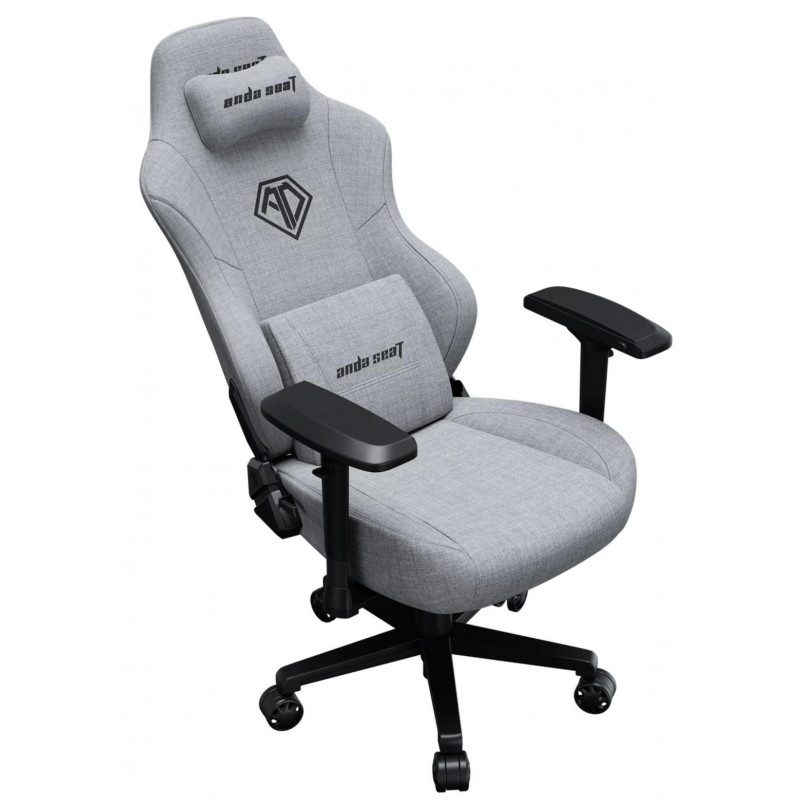 Крісло ігрове Anda Seat Phantom 3 Pro Grey Fabric Size L AD18YC-06-G-F