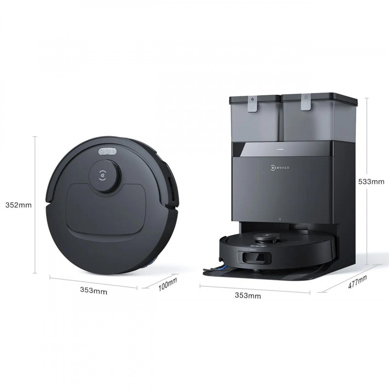 Робот-пилосос ECOVACS DEEBOT T30C DLX71 BLACK