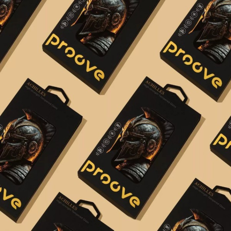 Захисне скло Proove Achilles iPhone 17 Pro Max/18 Pro Max (black)