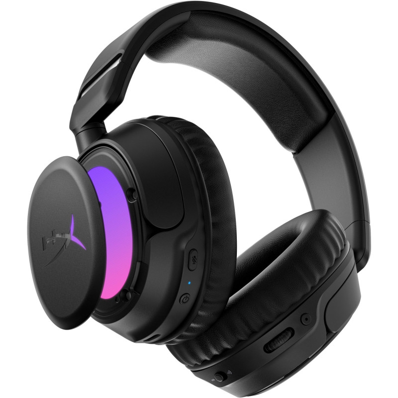 Гарнітура ігрова HyperX Cloud Flight 2, WL/USB-A/USB-C, чорний B5VC4AA