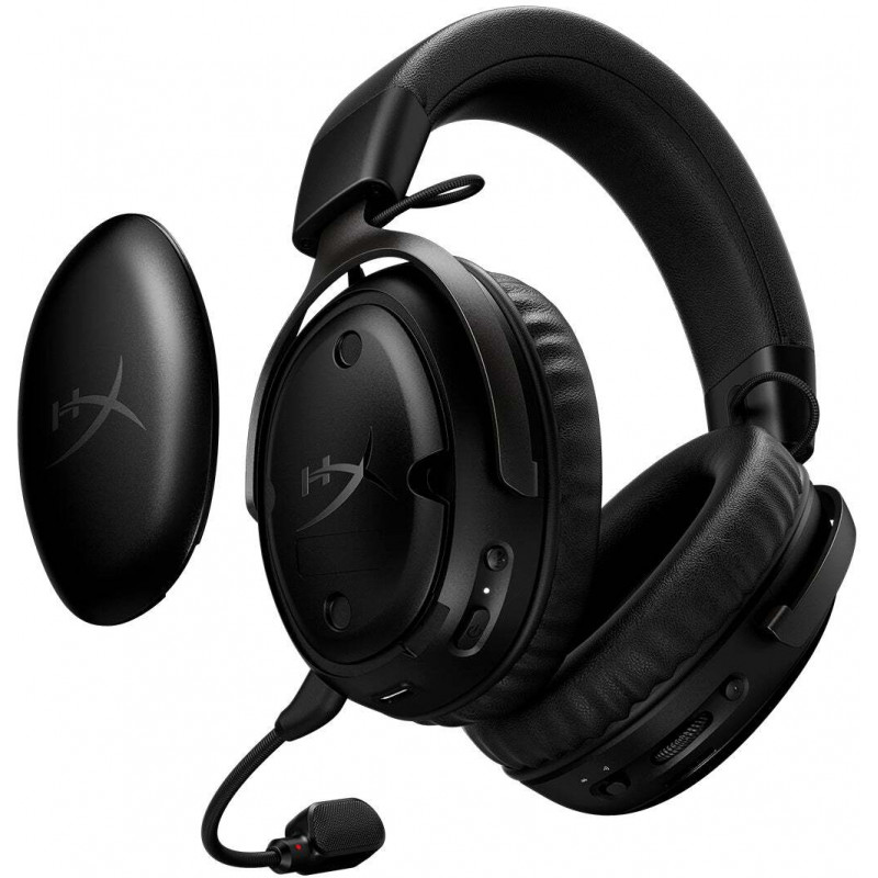 Гарнітура ігрова HyperX Cloud III S, WL/USB-A/USB-C, чорний A59YZAA