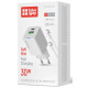 Мережевий зарядн. прист. Colorway GaN Mini 30W PD Port PPS USB (Type-C PD + USB QC4.0) cable Type-C