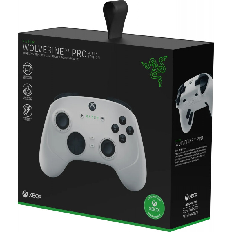 Геймпад RAZER Wolverine V3 PRO, white (RZ06-05200200-R3M1)