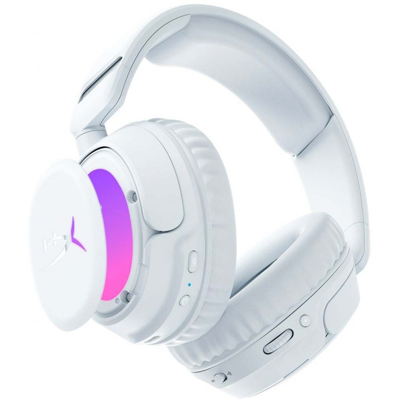 Гарнітура ігрова HyperX Cloud Flight 2, WL/USB-A/USB-C, білий B5VC5AA
