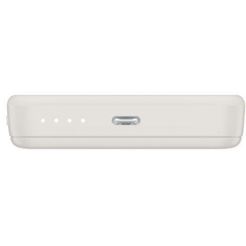 Акумулятор портативний літій-іонний Power Bank Belkin 10000мА·год, Slim Magnetic Ring, пісочний BPD0