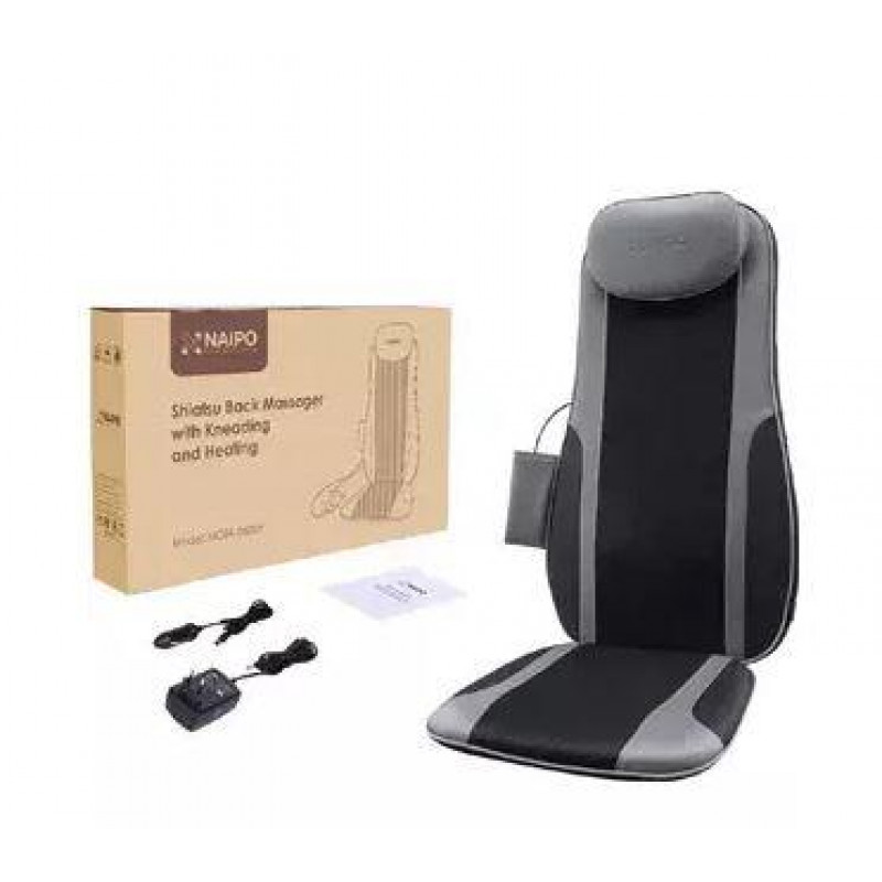 Масажна накидка на крісло NAIPO Neck & Back Massager MGBK-2606H
