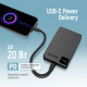 Power Bank ColorWay 10 000 mAh 15W MagSafe (USB-C PD 20W) Black