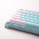 Клавіатура механічна GravaStar Mercury K1 Lite 80keys, BT/WL/USB, Aurora Mist GSK1LITE_PM_MINT