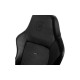 Ігрове крісло Noblechairs HERO штучна шкіра, чорний NBL-HRO-PU-BLA