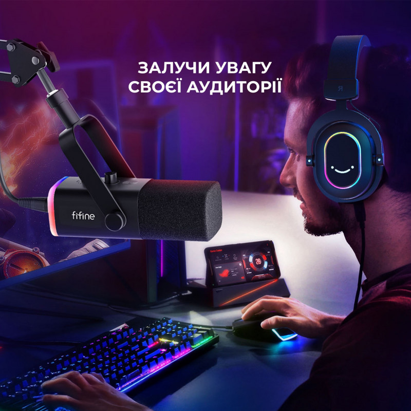 Мікрофон Fifine AM8T
