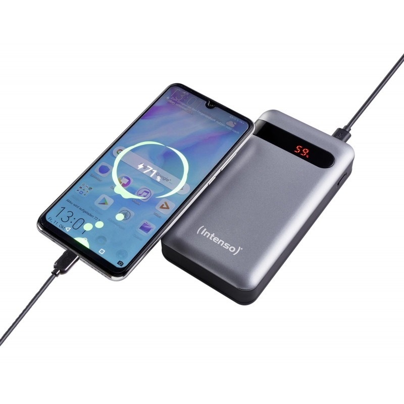Портативний зарядний пристрій INTENSO USB 20000MAH QC3.0 ANTHRACITE 7332354