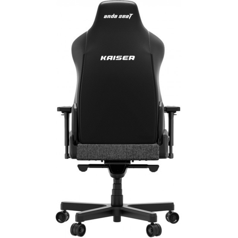 Крісло ігрове Anda Seat Kaiser 3E Dark Grey Fabric Size XL AD23YC-XL-09-GB-CF-G01