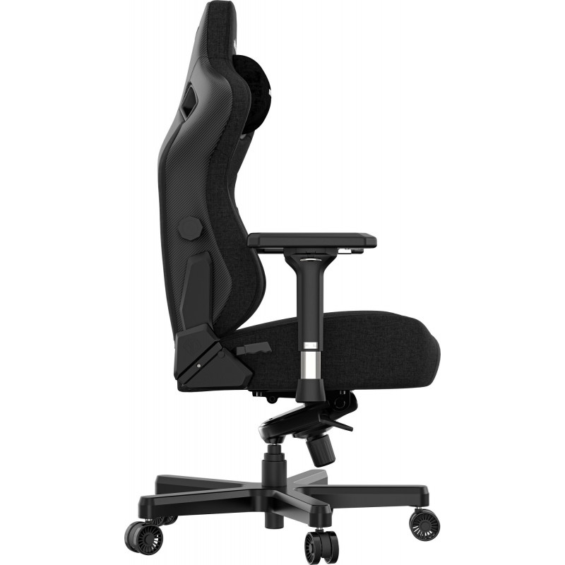 Крісло ігрове Anda Seat Kaiser 3 Black Fabric Size XL AD12YDC-XL-01-B-CF