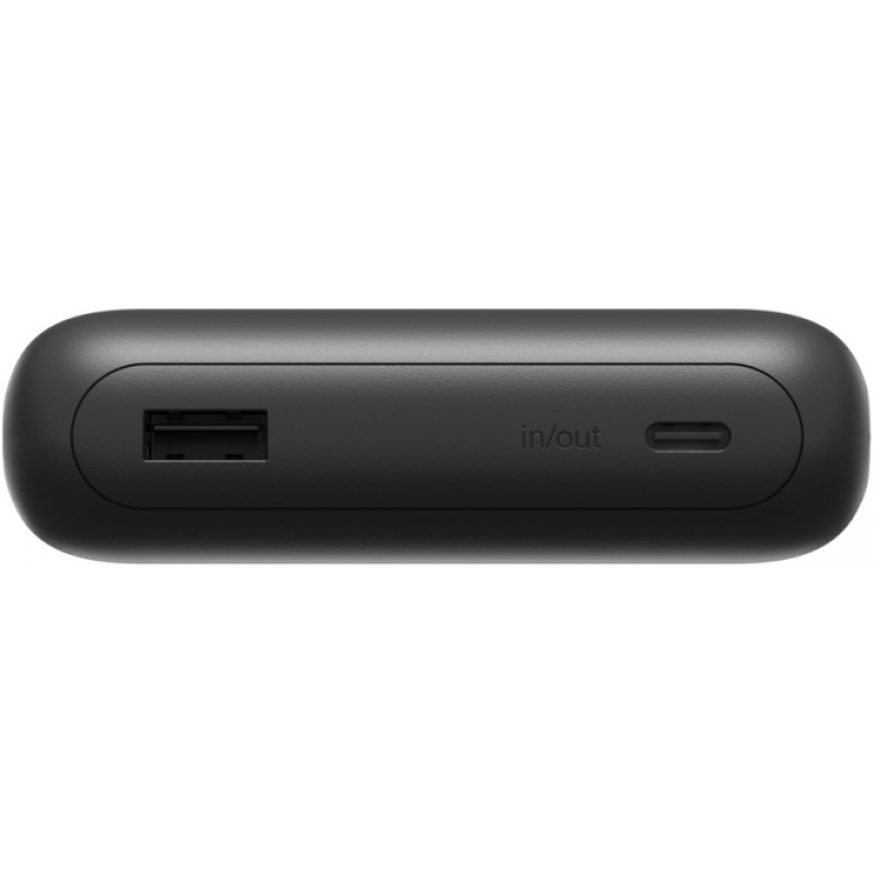 Акумулятор портативний Power Bank Belkin 25000мА·год, з інтегрованим кабелем USB-C, чорний BPB039HQB