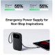 Power Bank Baseus EnerFill FC31 Qpow 3 Digital Display 20000mAh 45W (E0028D00) 2 in 1 Black