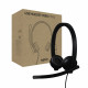 Навушники Logitech H570e Corded Stereo USB Teams version Black (981-001431)