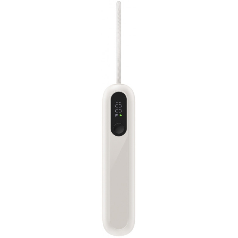 Акумулятор портативний Power Bank Belkin 10000мА·год, з інтегрованим кабелем USB-C, пісочний BPB029H