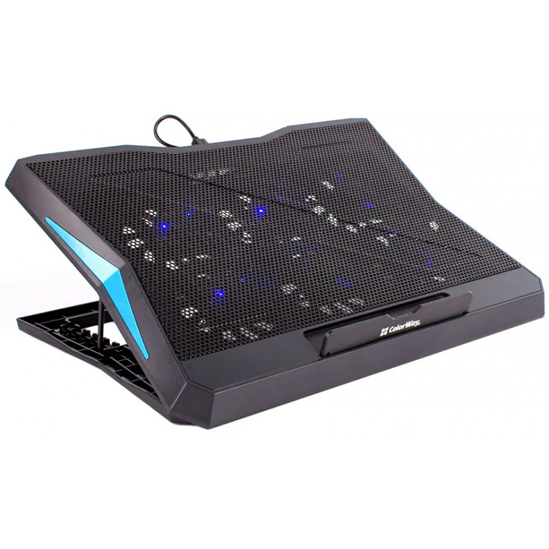 Охолоджувальна підставка для ноутбука ColorWay Cooling Laptop Q3, 10-17”