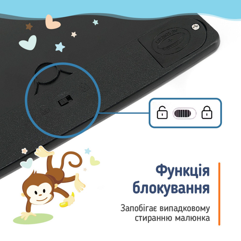 Планшет графічний ColorWay LCD Writing Tablet 8.5