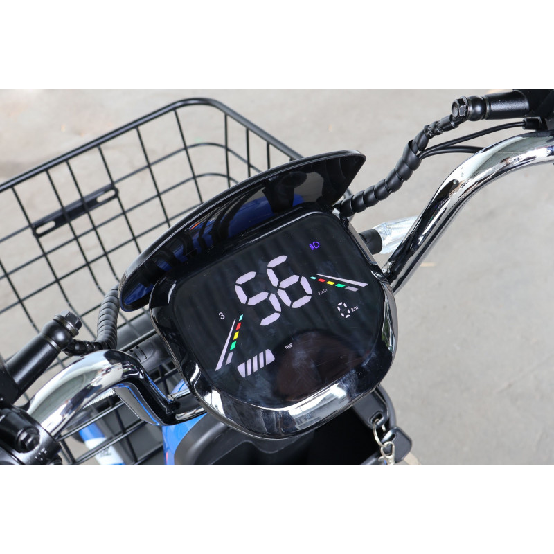 Електроскутер Maxxter RUNNER (Black-Blue)