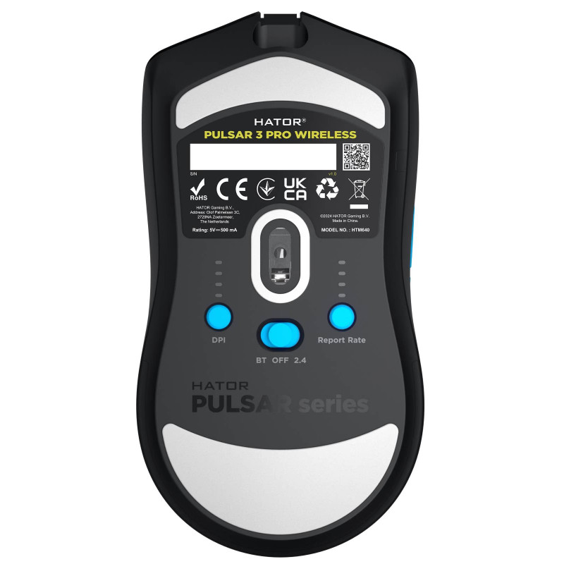 Миша HATOR Pulsar 3 PRO wireless (HTM640) black