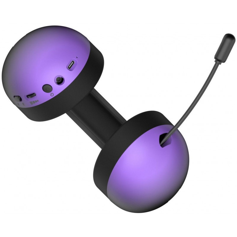Ігрова гарнітура HATOR Hellyberry HH30 PRO wireless (HH30_PRO_wireless_BV) black-violet gradient