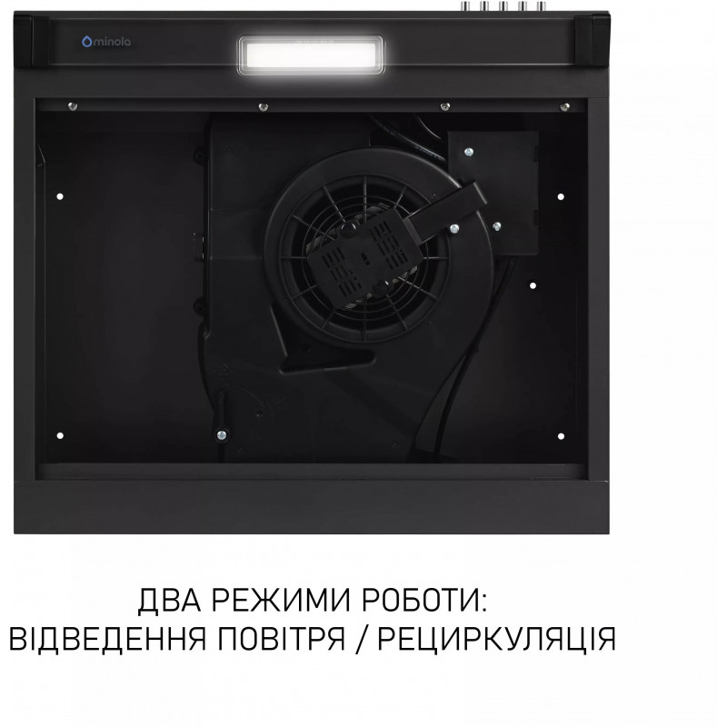 Витяжка Minola HPL 522 BL