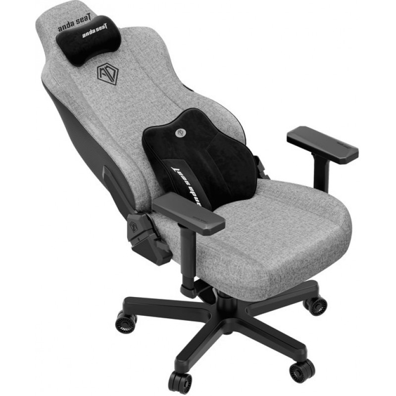 Крісло ігрове Anda Seat Kaiser 3E Grey Fabric Size XL AD23YC-XL-09-G-CF-G01