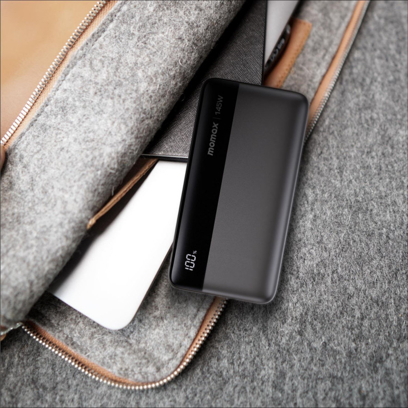 Портативний зарядний пристрій MOMAX USB-C 25000MAH BLACK IP150D