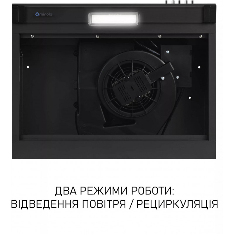 Витяжка Minola HPL 622 BL