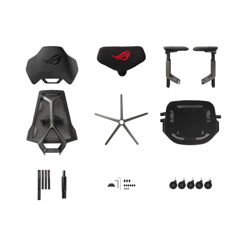 Крісло для геймерів ASUS SL400 ROG DESTRIER ERGO (90GC0120-MSG010/020)