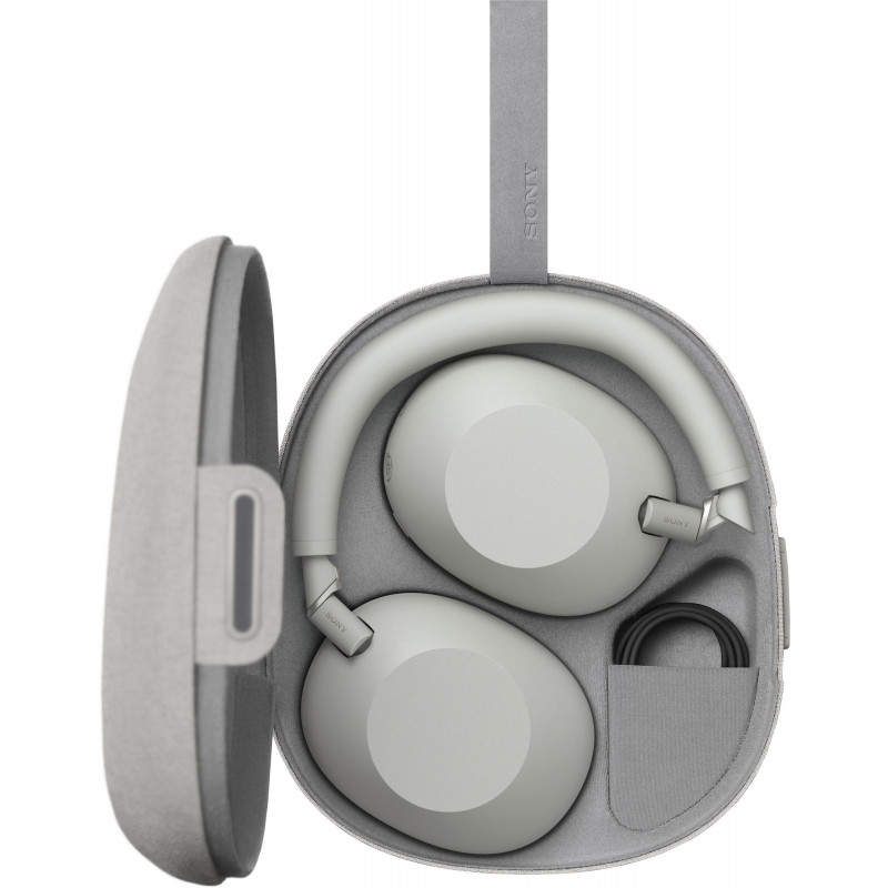 Навушники Sony Over-ear WH-1000XM6 BT 5.3, ANC, Hi-Res, AAC, LDAC, LC3, Wireless, Mic, Сріблястий