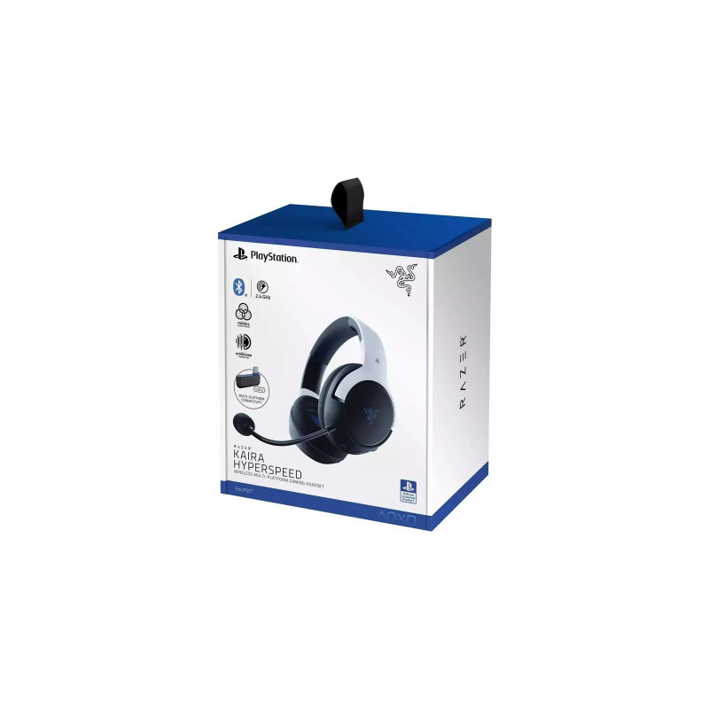 Гарнітура RAZER Kaira Hyperspeed for PS5, black (RZ04-03980200-R3G1)