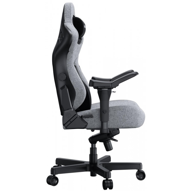 Крісло ігрове Anda Seat Kaiser 3 Pro Fabric Gray Size XL AD12YDC-XL-01-G-PV/F-G02