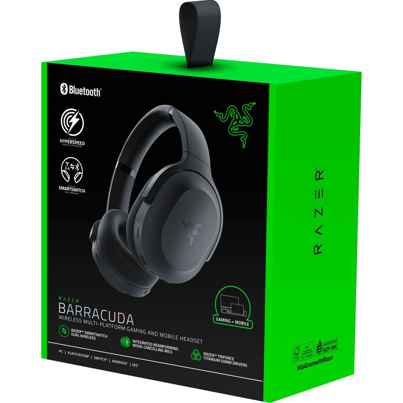 Гарнітура RAZER Barracuda, Black (RZ04-03790100-R3M1)