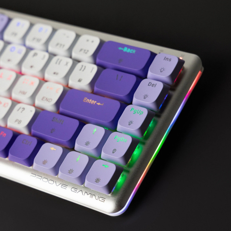 Бездротова клавіатура Proove Gaming AFK (Ukraine Layout) (white)