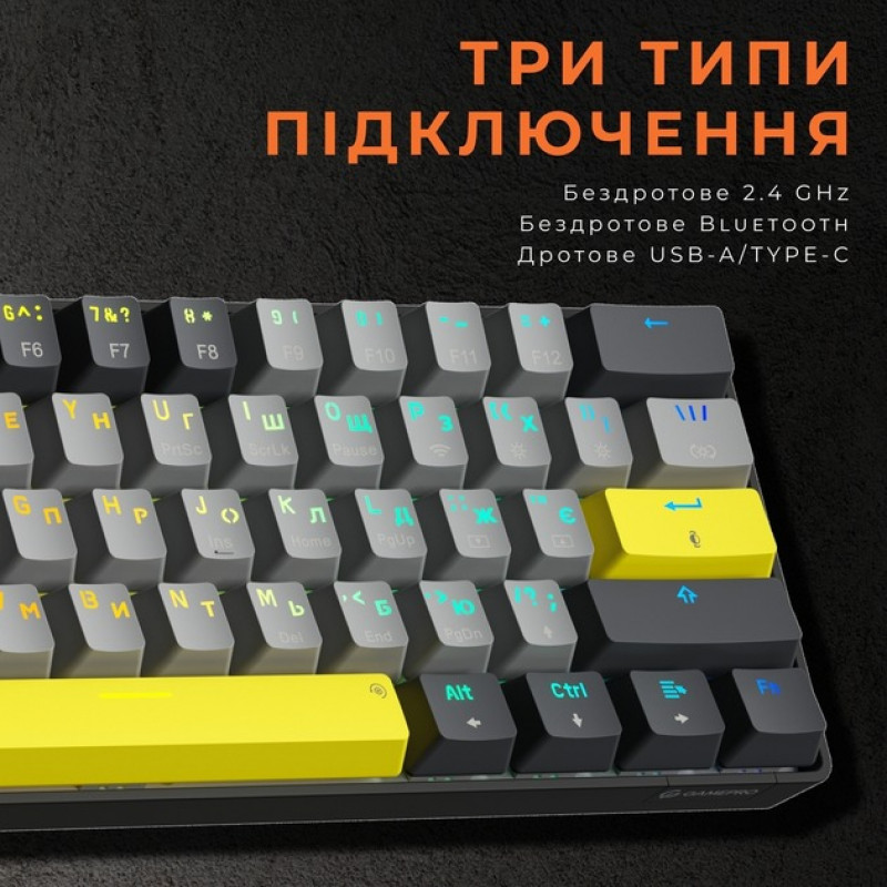 Клавіатура механічна GamePro Asgard Fenrir (MK130G Pro) MK130G Pro