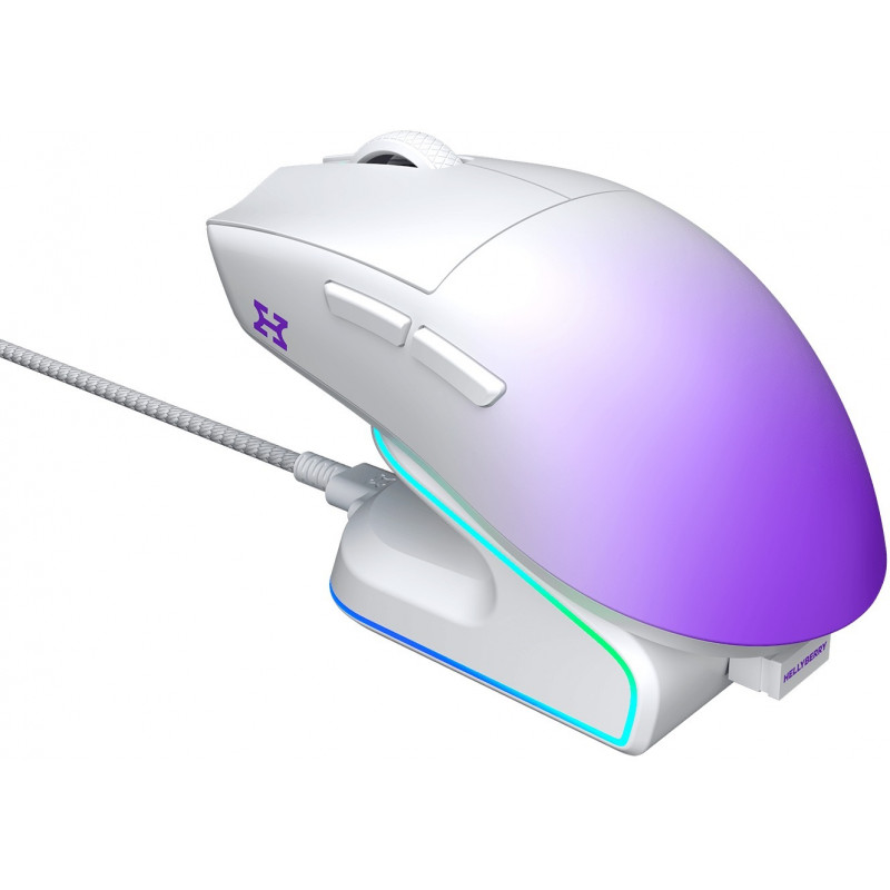 Ігрова миша HATOR Hellyberry HM47 PRO wireless HM47PRO_white_violet