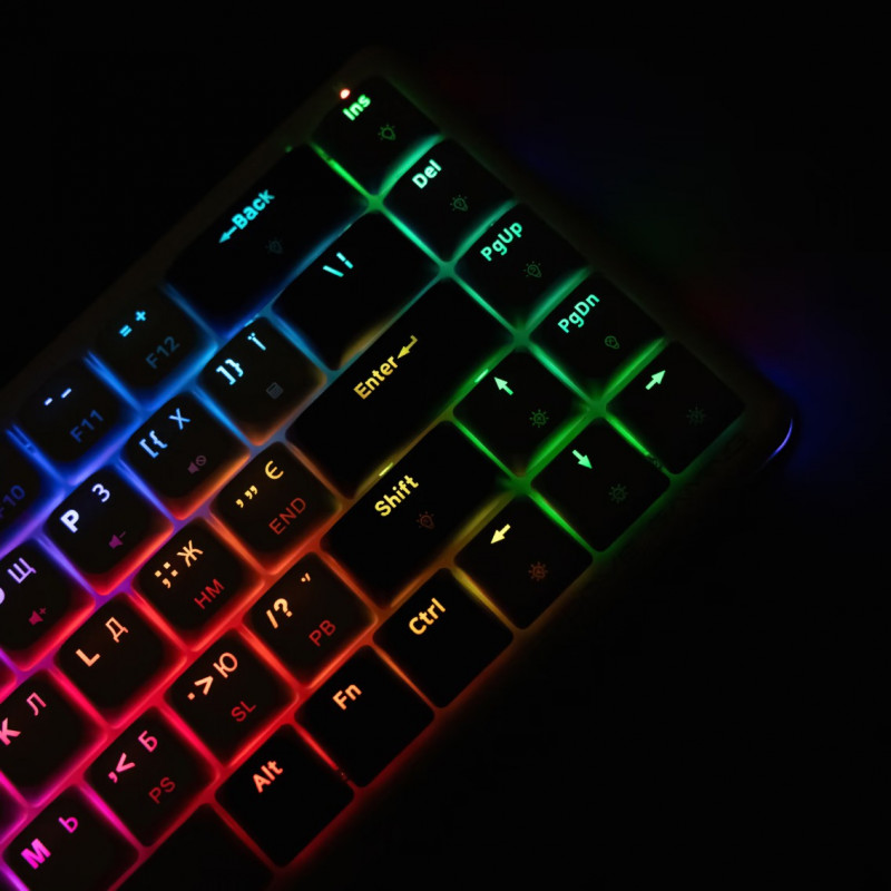 Бездротова клавіатура Proove Gaming AFK (Ukraine Layout) (black)