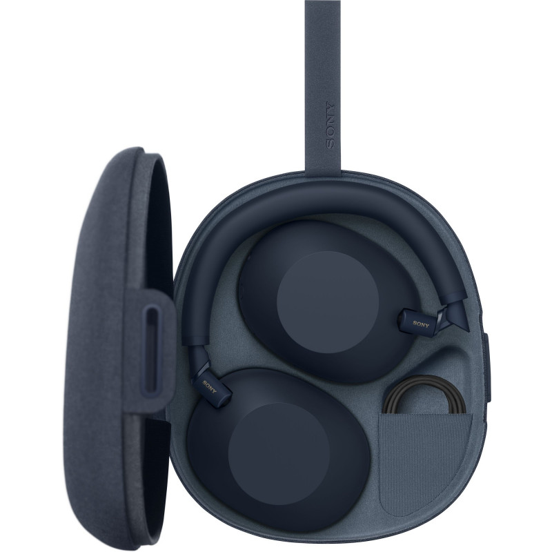 Навушники Over-ear Sony BT 5.3, ANC, Hi-Res, AAC, LDAC, LC3, Wireless, Mic, Синій WH1000XM6L.E