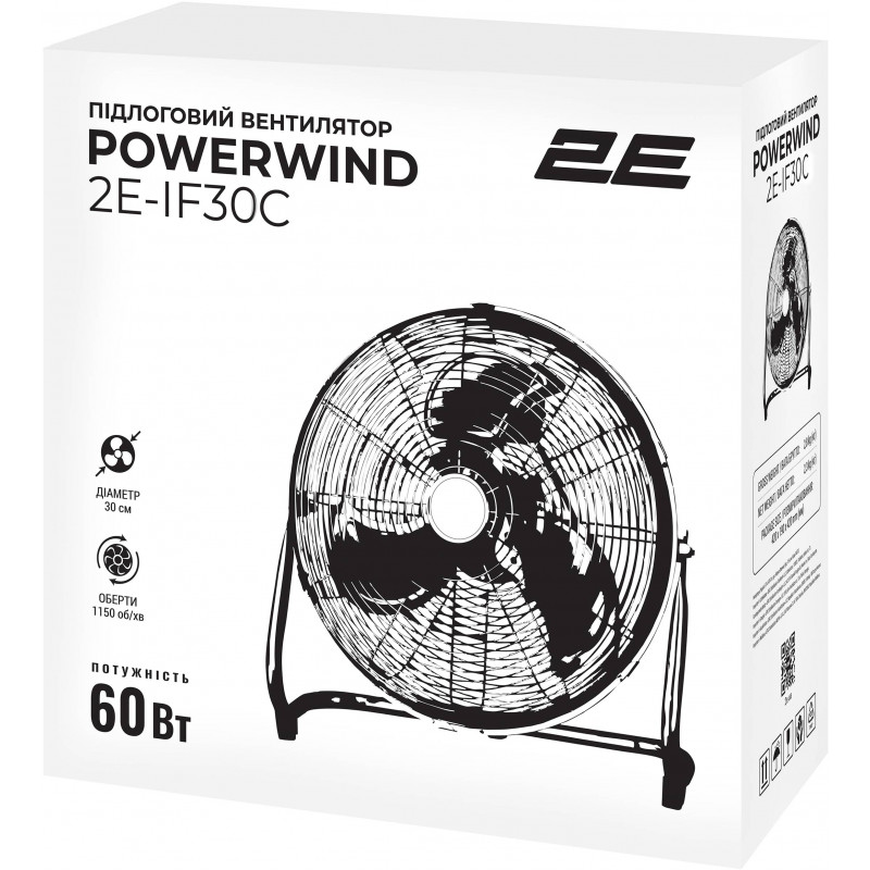 Вентилятор підлоговий 2E 2E-IF30C