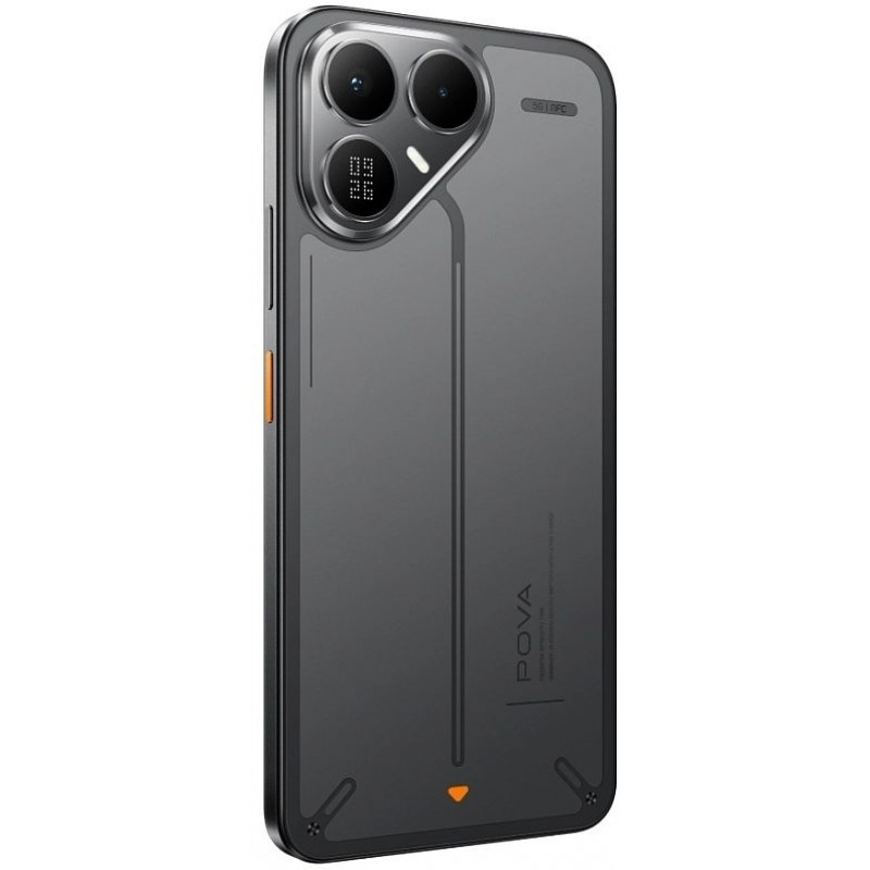 Смартфон TECNO POVA 8 5G (LK6) 8/128ГБ, 2SIM, Graphite Black 4894947132322