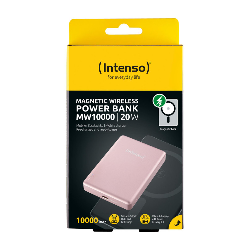 Портативний зарядний пристрій INTENSO USB 10000MAH MAG ROSE MW10000 7344033