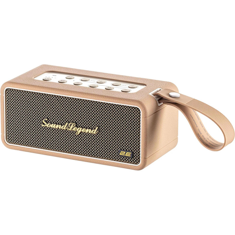 Портативна акустична система 2E SoundLegend Brown (2E-BSSLWBN)