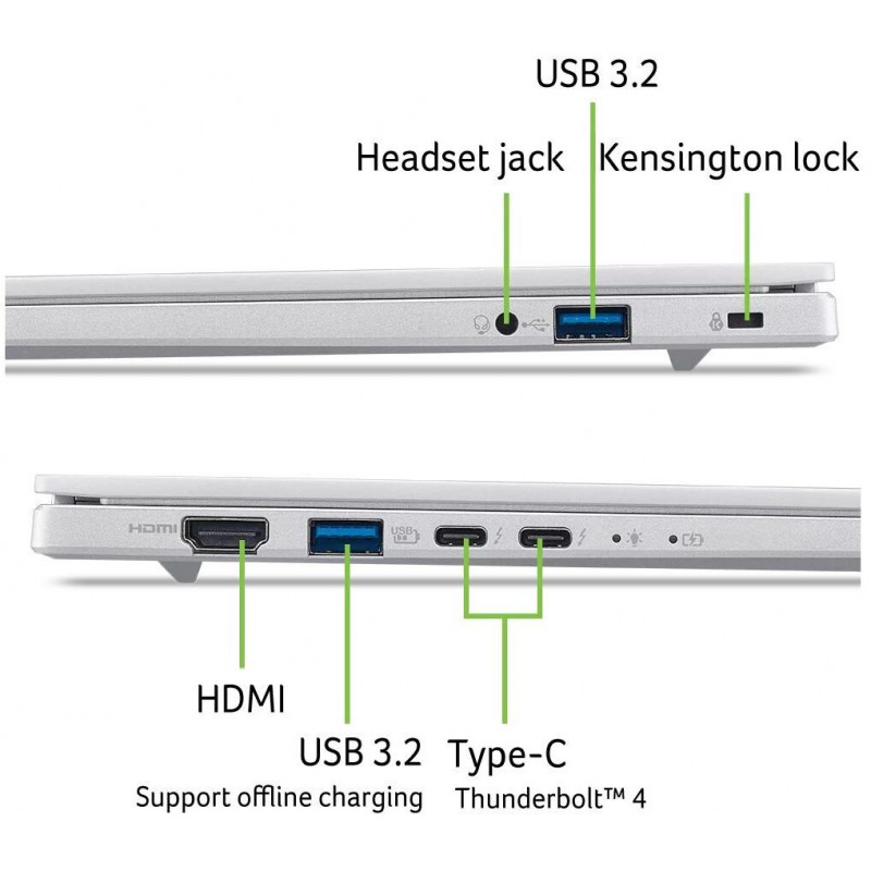 Ноутбук Acer Aspire 14 AI A14-I71M NX.JVTEU.004