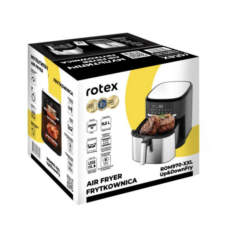 Мультипіч-фритюрниця Rotex ROM770-XL UP&DownFry