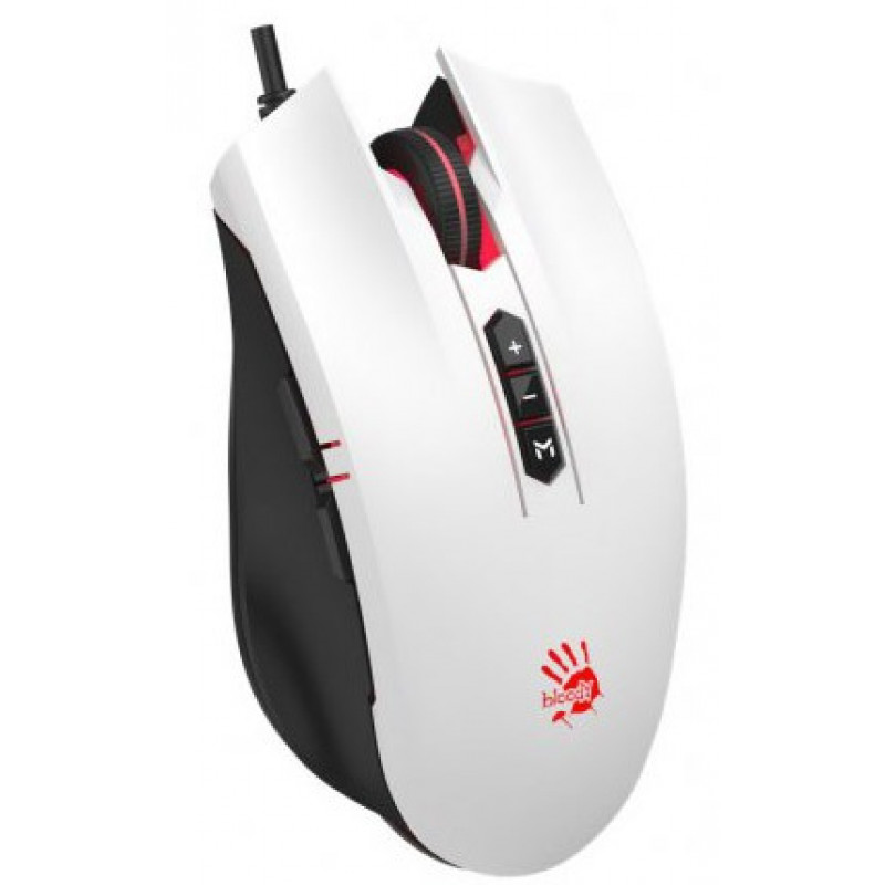 Миша A4Tech Bloody ES7 (Panda White), чорно-біла