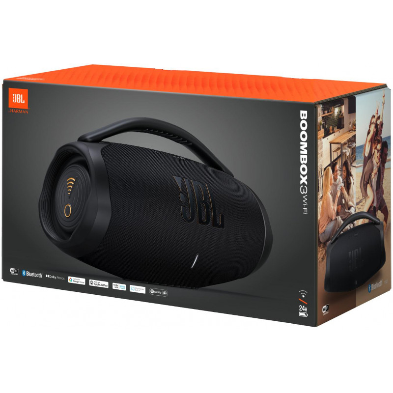 Портативна акустика JBL Boombox 3 Wi-Fi Чорний (JBLBB3WIFIBLKEP)