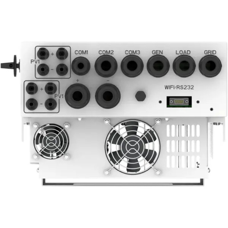 Гібридний інвертор Deye SUN-6K-SG05LP1-EU-AM2-P 6KW LV-battery 2 MPPT Wi-Fi 220V Однофазний